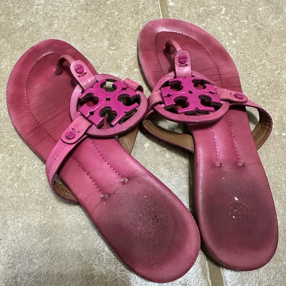 Tory Burch Pink Miller Sandals - Size 7.5 - Picture 2 of 4